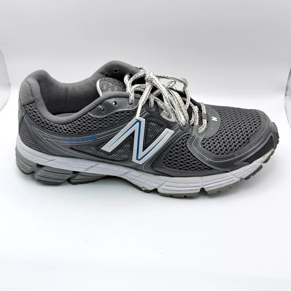 New Balance 680 V2 Women's 9.5 Running Shoes Gray Athletic